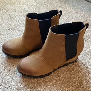 Sorel Joan of Arctic wedge boots.